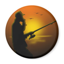 Gone Fishing magnets
