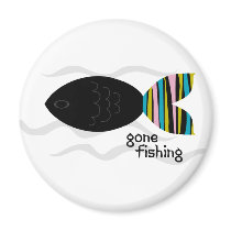 Gone Fishing magnets