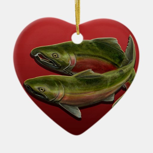 gone fishing ornament personalized salmon gift zazzle gone fishing ornament personalized salmon gift zazzle