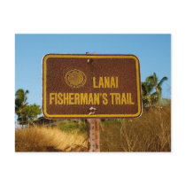 Gone Fishing postcard