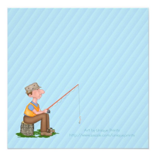 Gone Fishing Retirement Party Invitations