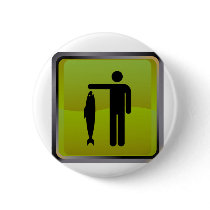 Gone Fishing Sign buttons
