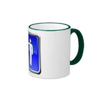 Gone Fishing Sign Mugs