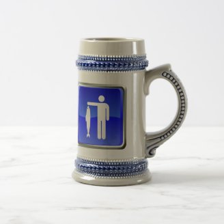 Gone Fishing Sign Mugs