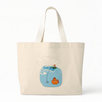 Gone Fishing Tote bags