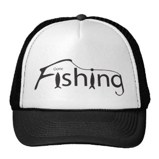 Gone Fishing Trucker Hat