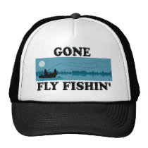 Gone Fly Fishin' hats