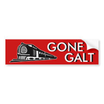 Gone Galt Bumper Sticker