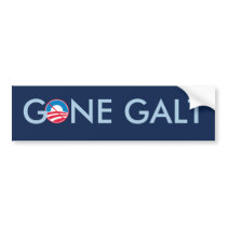 Gone Galt Bumper Sticker
