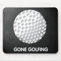 Gone Golfing mousepads