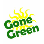 gone green solar t shirt