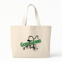 Gone Green (Tricycle) Tote Bag