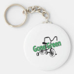 Gone Green (Tricycle) Key Chain