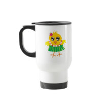 Gone Hawaii Hula Chick Coffee Mugs