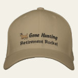 Gone Hunting Embroidered Hat