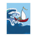 gone sailing postcards