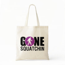 Gone Squatchin Canvas Bag
