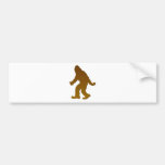 gone squatchin bumper sticker