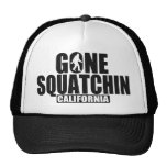 GONE SQUATCHIN California Hat (black)