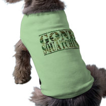 GONE SQUATCHIN CAMO PET CLOTHES
