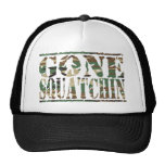 GONE SQUATCHIN Camouflage Print Hat