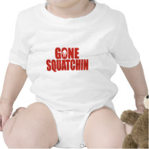 GONE SQUATCHIN *Deluxe* Bobo Gear Finding Bigfoot Romper