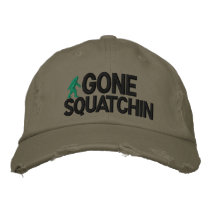 Gone Squatchin Deluxe version Baseball Cap