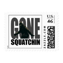 Gone SQUATCHIN - Deluxe Version Stamp