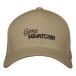 Gone Squatchin Embroidered Hats