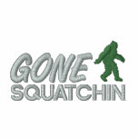 Gone Squatchin - Gray and Green stitching
