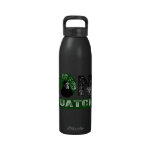 Gone Squatchin (Green) Grunge Squatch Drinking Bottle