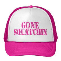 Gone Squatchin Hat (pink)