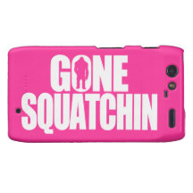 Gone Squatchin Motorola Droid RAZR Cover