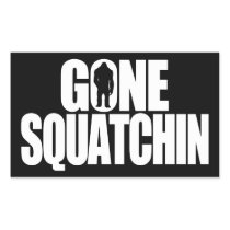 Gone Squatchin Sticker