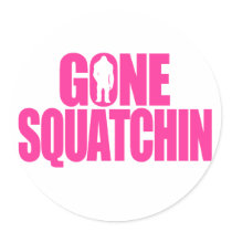 Gone Squatchin Sticker