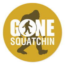 Gone Squatchin Sticker