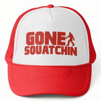 GONE SQUATCHIN Trucker Hat *BEST VERSION* hat