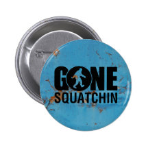 Gone Squatchin Vintage Buttons