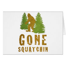 Gone Squatchin (Vintage) Cards