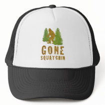 Gone Squatchin (Vintage) Mesh Hats