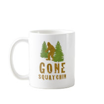 Gone Squatchin (Vintage) Coffee Mug