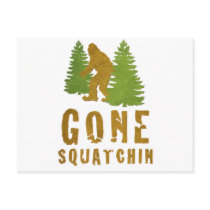 Gone Squatchin (Vintage) Post Cards