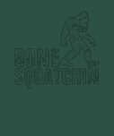 Gone Squatchin - white distressed T Shirt