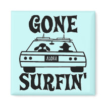 GONE SURFING Magnet
