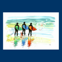 Gone Surfing v.1 posters