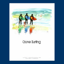 Gone Surfing v.1 posters