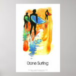 Gone Surfing v.2 Poster