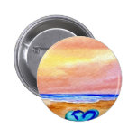 Gone Swimming Beach Baby - CricketDiane Ocean Art buttons