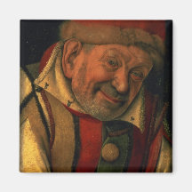 Gonella, the Ferrara court jester, c.1445 Magnets