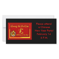 Gong Xi Fa Cai Cards, Notecards, Greetings Photo Card Template